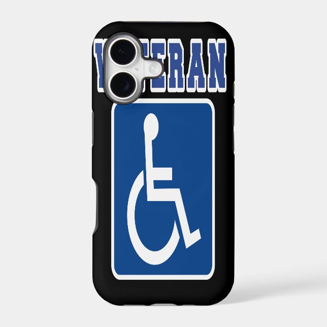 Disabled Handicapped Veteran (Back)