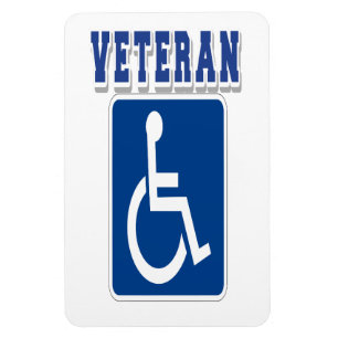 Disabled Handicapped Veteran Magnet