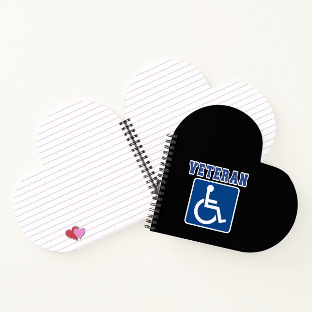 Disabled Handicapped Veteran Notebook (Inside)