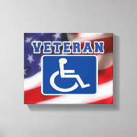 Disabled Handicapped Veteran USA