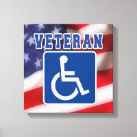 Disabled Handicapped Veteran USA
