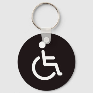 Disabled symbol keychain