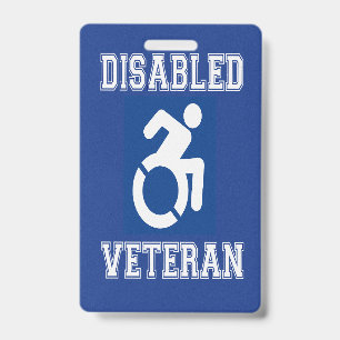 Disabled Veteran Badge