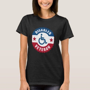 Disabled Veteran Handicap Military Soldier Veteran T-Shirt