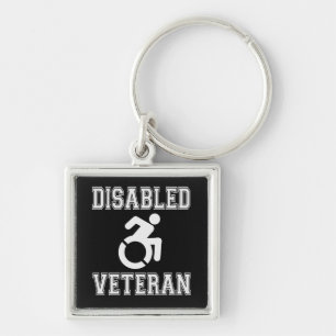 Disabled Veteran Keychain