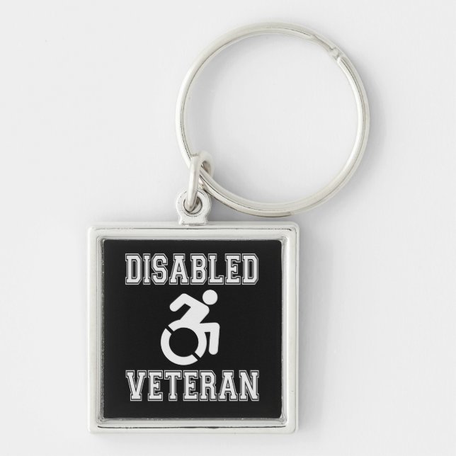 Disabled Veteran Keychain (Front)