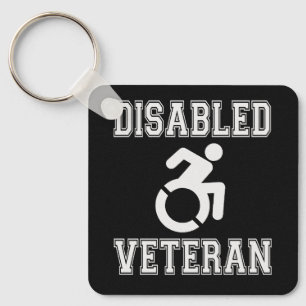 Disabled Veteran Keychain