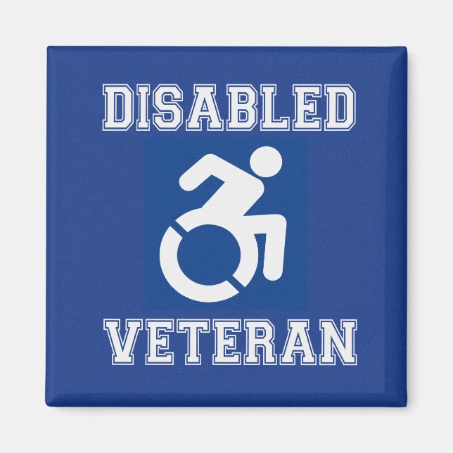 Disabled Veteran Magnet (Front)