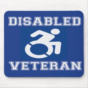 Disabled Veteran Mouse Pad