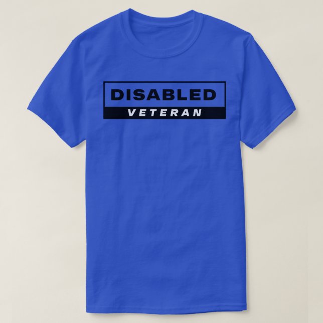 Disabled Veteran T-Shirt (Design Front)