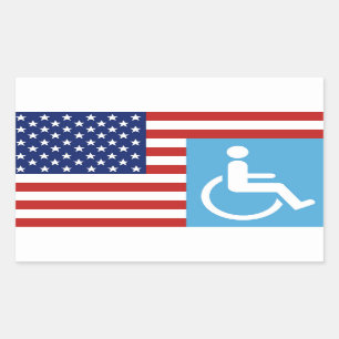 Disabled War Vet. Sticker