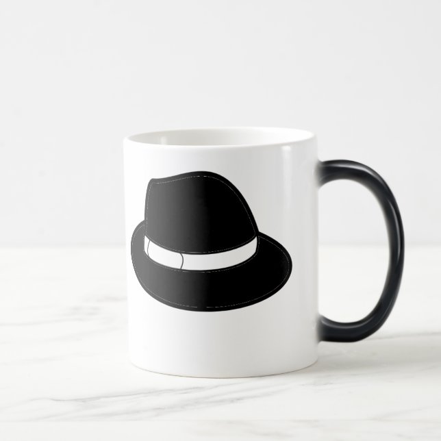 Disappearing Blackhat Coffee Mug (Right)