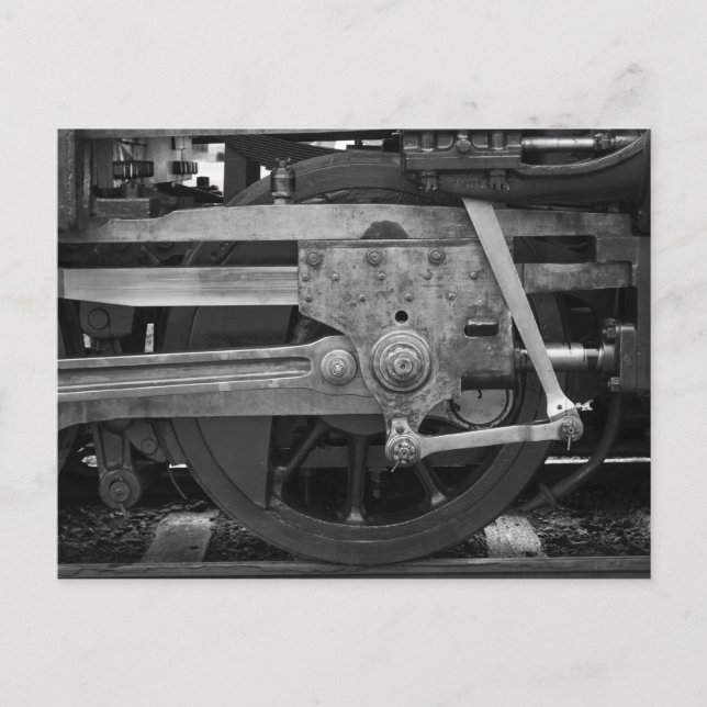 Disappearing railroad blues postcard (Front)