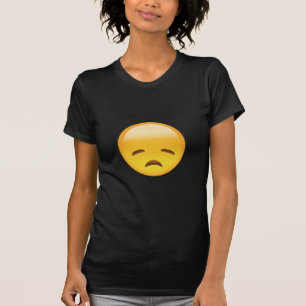 Disappointed Face Emoji T-Shirt
