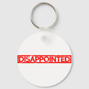 Disappointed Stamp Keychain