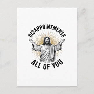 Disappointments All Of You Vintage Religious Shirt Postcard