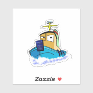 Disapproving tugboat