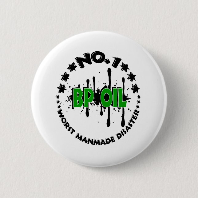 DISASTER 2 INCH ROUND BUTTON (Front)