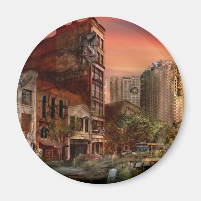Disaster - Pittsburgh, PA - The Y2K Bug Magnet (Front)
