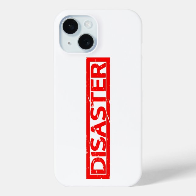Disaster Stamp Case-Mate iPhone Case (Back)
