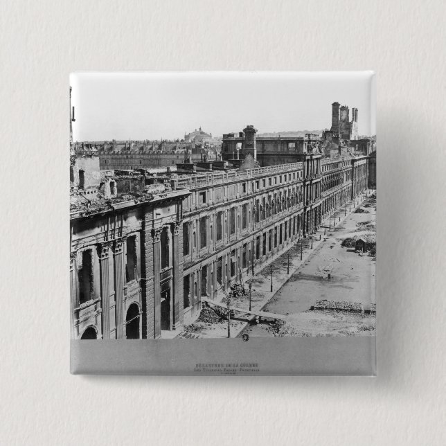 Disasters of War 2 Inch Square Button (Front)