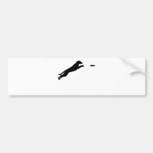 Disc Dog Bumper Sticker