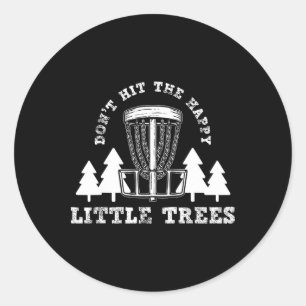 Disc Golf _10  Classic Round Sticker