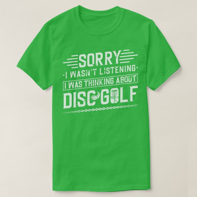 Disc Golf 1 T-Shirt (Design Front)
