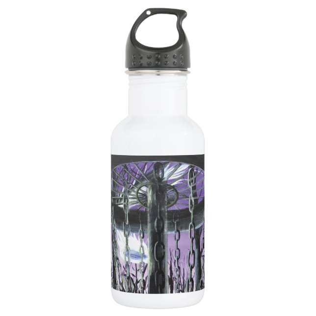 disc golf 532 ml water bottle (Front)