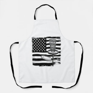 Disc Golf American Flag Apron