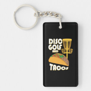 Disc Golf And Tacos Keychain