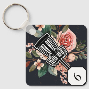 Disc Golf Bag Tag Keychain