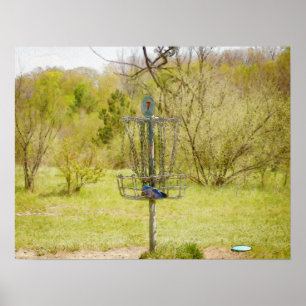 Disc Golf Basket 7 Poster