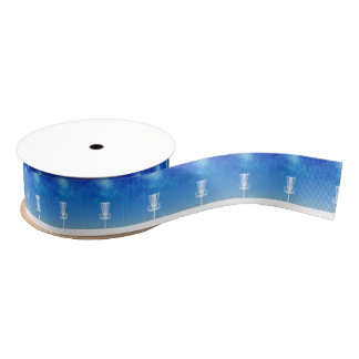 Disc Golf Basket Grosgrain Ribbon