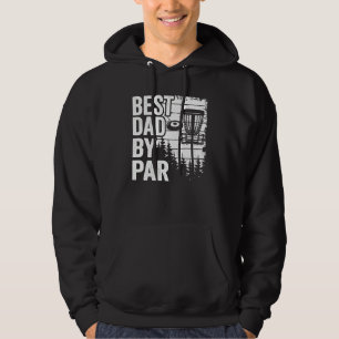 Disc Golf Basket Retro Daddy Vintage Best Dad By P Hoodie