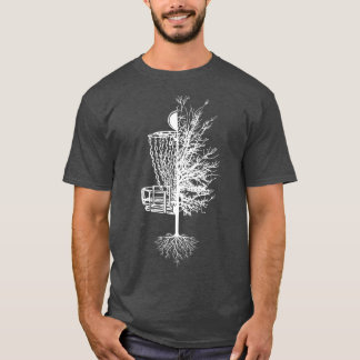 Disc Golf  Basket Tree Frisbee Golf Premium T-Shirt