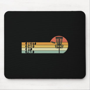 Disc Golf - Best Dad By Par - Father's Day Disc Go Mouse Pad
