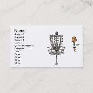 Disc Golf Business Card