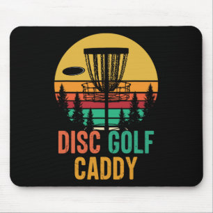 Disc Golf Caddy Mouse Pad