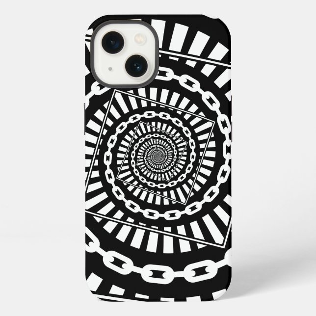 Disc Golf Chains iPhone Case (Back)