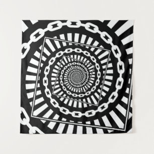 Disc Golf Chains Tapestry