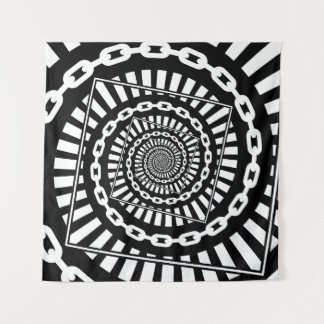 Disc Golf Chains Tapestry