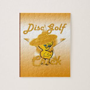 Disc Golf Chick #10 Jigsaw Puzzle