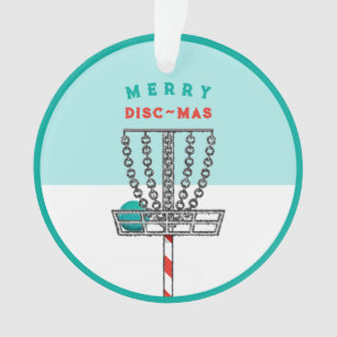 Disc Golf Christmas Collectable Ornament
