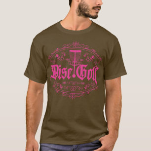 Disc Golf Classic Player Pink T-Shirt