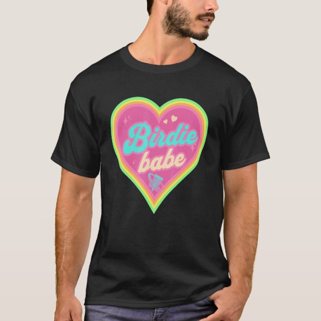 Disc Golf   Cute Birdie Babe II T-Shirt (Front)