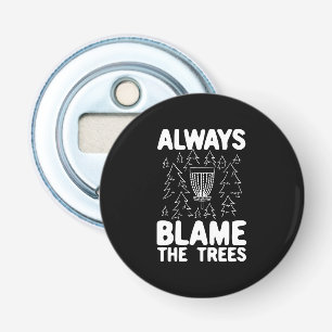 Disc Golf Disc Basket Gift Bottle Opener