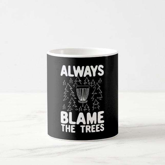 Disc Golf Disc Basket Gift Coffee Mug (Center)