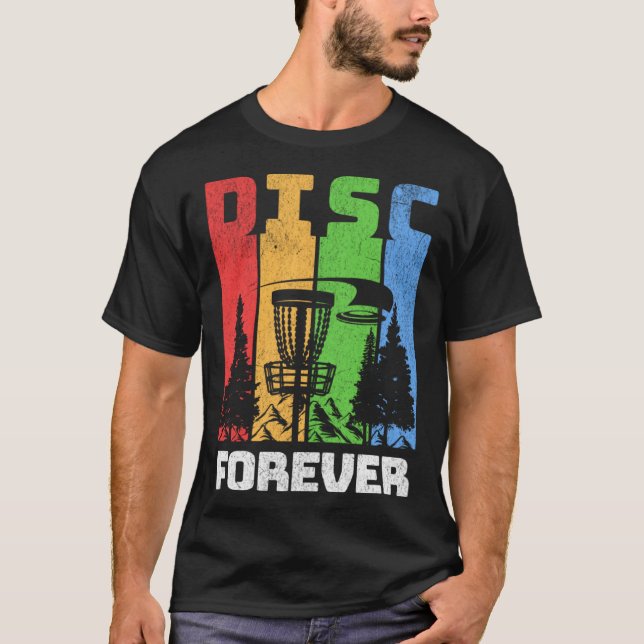 Disc Golf Disc Forever T-Shirt (Front)