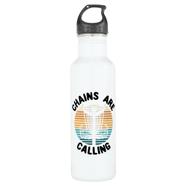 Disc Golf Disc Golf Basket 710 Ml Water Bottle (Front)